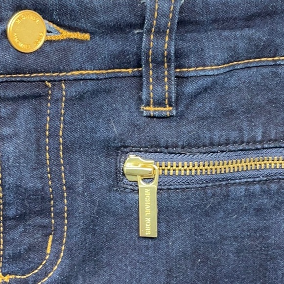 Micheal Kors women’s zipper pocket skinny jeans, size 4 - Picture 3 of 10